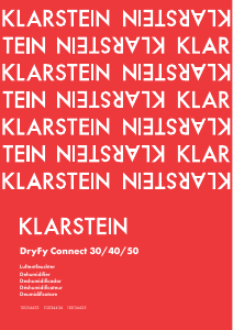Manual de uso Klarstein 10034434 DryFy Connect Deshumidificador