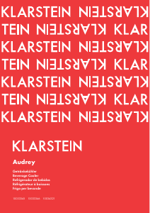 Manual de uso Klarstein 10034321 Audrey Refrigerador