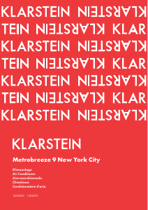 Manuale Klarstein 10028190 Metrobreeze 9 New York City Condizionatore d’aria