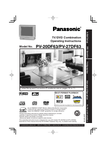 Manual Panasonic PV-27DF63 Television