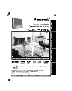 Manual Panasonic PV-24DF62 Television