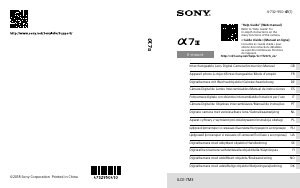 Manuale Sony Alpha ILCE-7M3 Fotocamera digitale