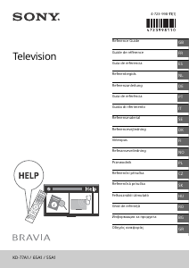 Manuale Sony Bravia KD-77A1 OLED televisore