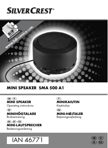 Manual SilverCrest SMA 500 A1 Speaker