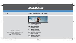Návod SilverCrest SSK 120 A1 Slúchadlá