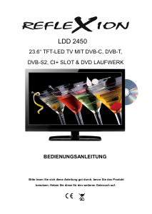 Bedienungsanleitung Reflexion LDD-2450 LED fernseher