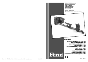 Brugsanvisning FERM WLM1002 Drejebænk