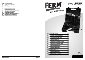 Manual FERM HAM1009 Soprador de ar quente