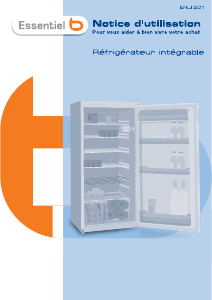 Mode d’emploi Essentiel B ERLI 201 Réfrigérateur