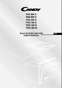 Manual Candy PCV604C Hob