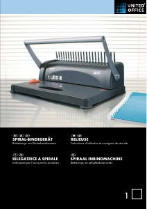 Manuale United Office 66068 Rilegatrice