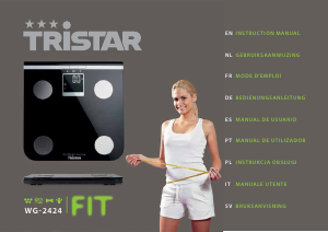 Manual Tristar WG-2424 Scale