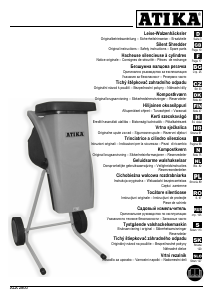 Manuale Atika ALA 2800 Biotrituratore