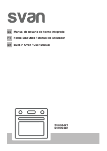 Manual Svan SVH094B1 Oven