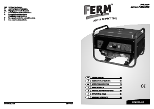 Bedienungsanleitung FERM PGM1006 Generator