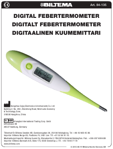 Brugsanvisning Biltema 84-135 Termometer