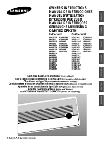 Handleiding Samsung SH24AS6X Airconditioner