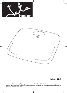 Manuale Jata 400 Bilancia