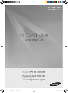 Handleiding Samsung AQV18AWAX Airconditioner
