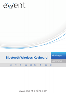 Manual de uso Ewent EW3148 Teclado