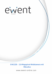 Bedienungsanleitung Ewent EW1228 Webcam