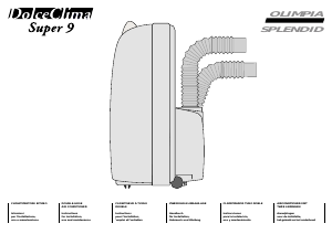 Manual Olimpia Splendid DolceClima Super 9 Air Conditioner