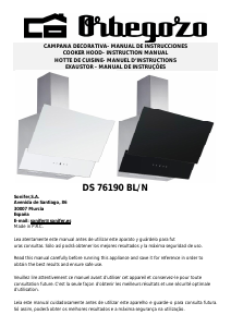 Manual Orbegozo DS 76190 BL Cooker Hood