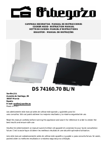 Manual Orbegozo DS 74160 N Exaustor