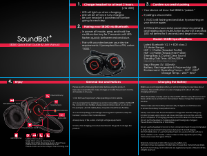 Manual SoundBot SB240 Headset