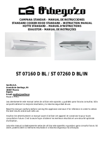 Manual Orbegozo ST 07260 D BL Exaustor