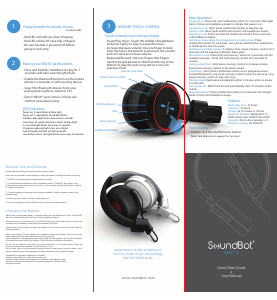 Manual SoundBot SB270 Headset
