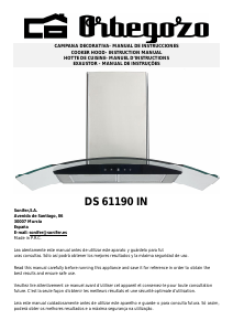 Manual Orbegozo DS 61190 IN Cooker Hood