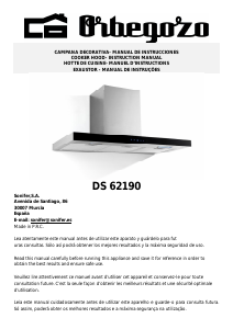 Manual de uso Orbegozo DS 62190 IN Campana extractora