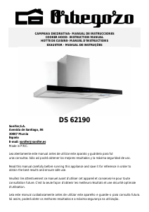 Manual Orbegozo DS 62190 IN Cooker Hood