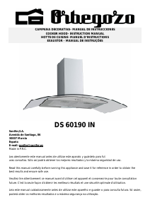 Manual de uso Orbegozo DS 60190 IN Campana extractora