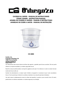 Manual de uso Orbegozo CO 4000 Vaporera