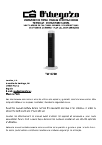 Mode d’emploi Orbegozo TW 0750 Ventilateur