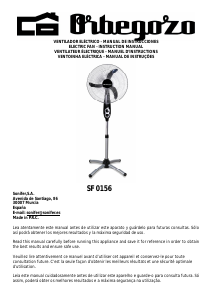 Manual Orbegozo SF 0156 Fan