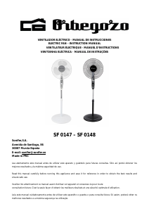 Manual Orbegozo SF 0147 Ventilador