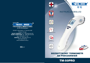 Instrukcja Tech-Med TM-50PRO Termometr