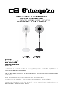 Manual Orbegozo SF 0148 Fan