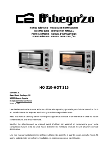 Manual Orbegozo HO 310 Oven
