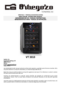 Manual Orbegozo VT 3010 Wine Cabinet