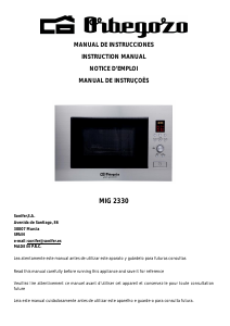 Handleiding Orbegozo MIG 2330 Magnetron