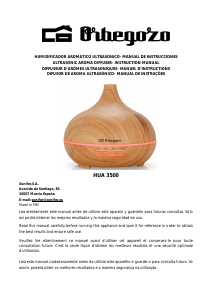 Manual Orbegozo HUA 3500 Aroma Diffuser