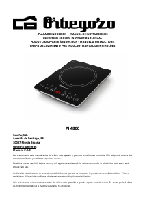 Manual Orbegozo PI 4800 Hob