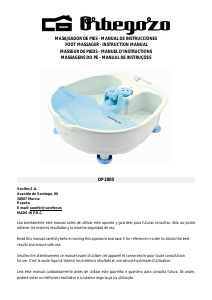 Manual Orbegozo DP 2800 Foot Bath