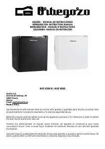 Manual Orbegozo NVE 4600 Refrigerator