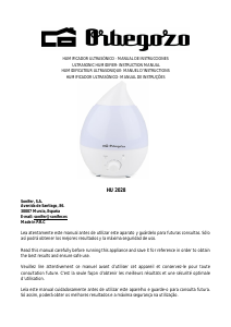 Manual Orbegozo HU 2028 Humidifier