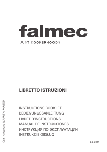 Manual de uso Falmec Excellence Campana extractora